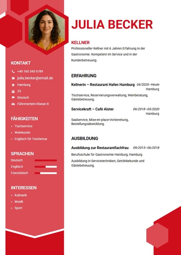 Bangkok CV Template