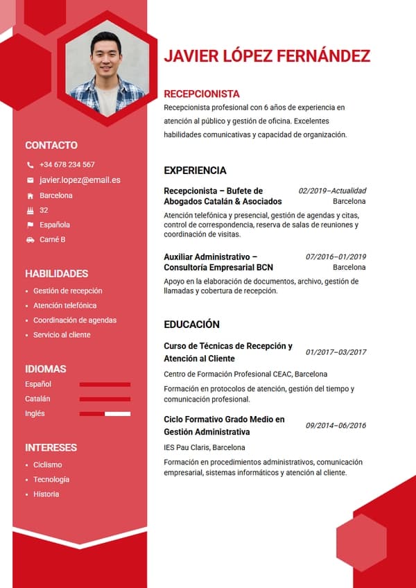 Bangkok CV Template