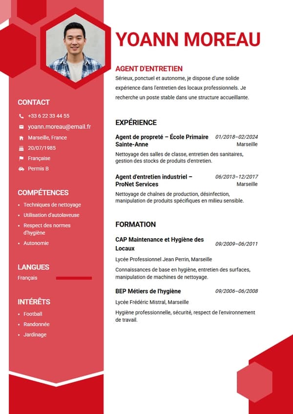 Bangkok CV Template