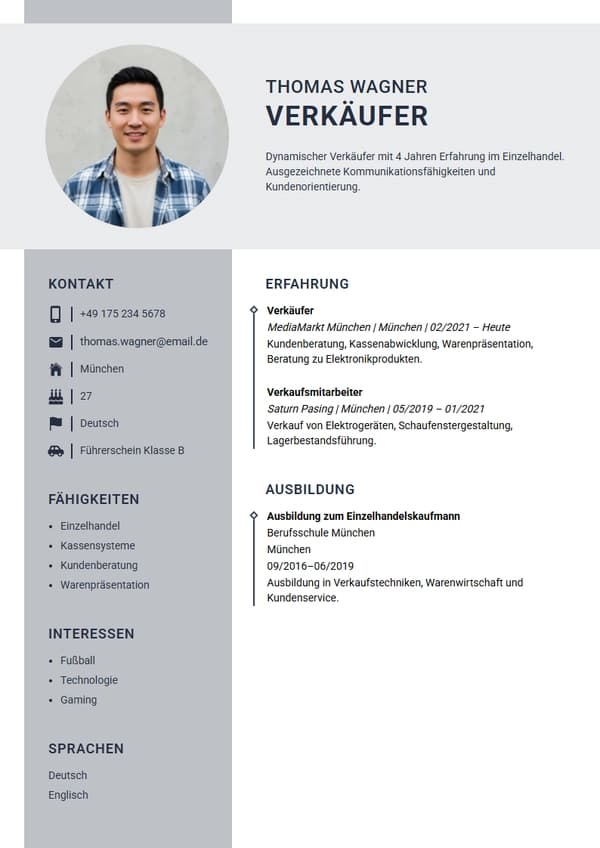 Melbourne CV Template