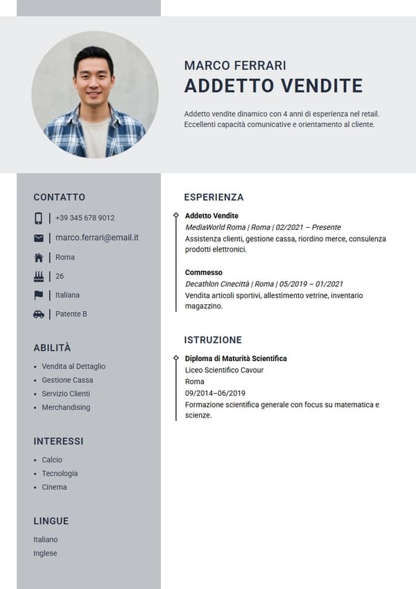 Melbourne CV Template