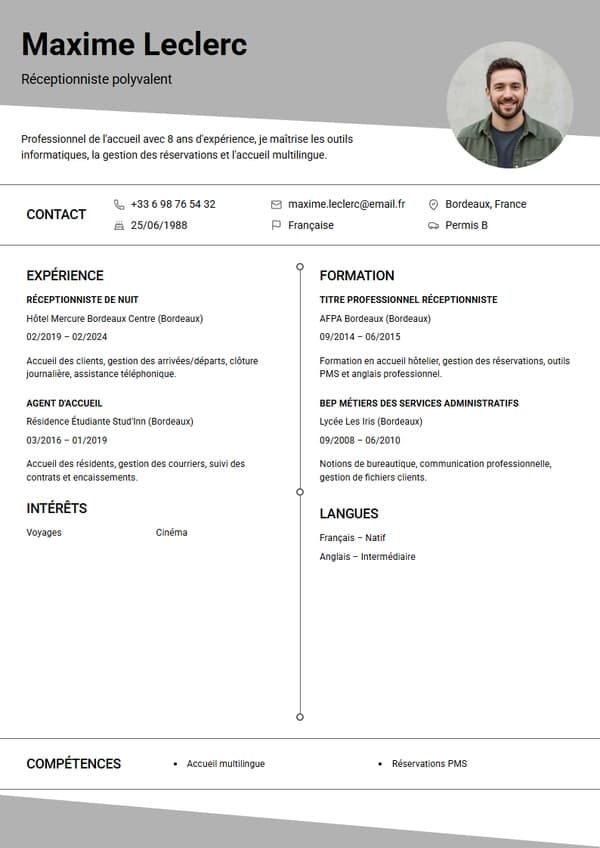 Rome CV Template