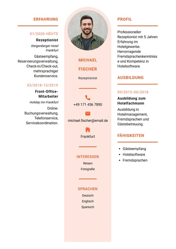 Toronto CV Template